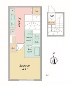 富士パークハイツの間取り図