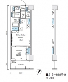 ロイヤルパークス赤羽ノースの間取り図