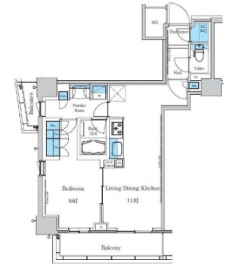 パークアクシス滝野川ラ　ブリーズの間取り図