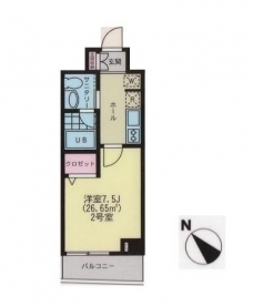 プリフェーム並木の間取り図