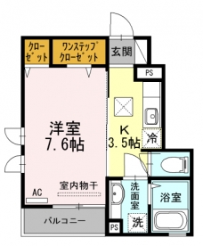 プランドール・メゾン北町の間取り図