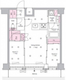 ＳＹＦＯＲＭＥ　ＮＩＳＨＩ－ＳＵＧＡＭＯの間取り図