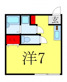 セレーノ新田の間取り図