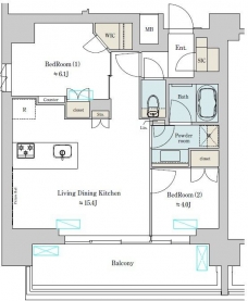 Ｂｒｉｌｌｉａ　ｉｓｔ　上野稲荷町の間取り図