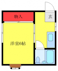 青木ハイムの間取り図