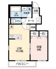 コントレイルⅠの間取り図