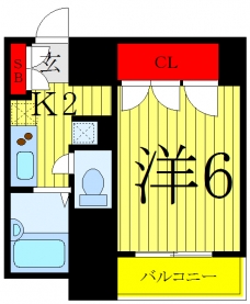 レピュア大塚の間取り図