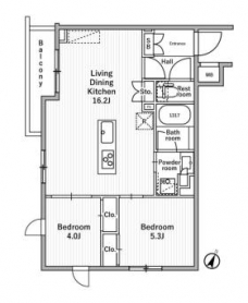nido MOTOHASUNUMAの間取り図