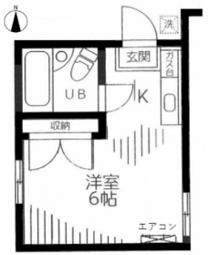 カーサ羽沢の間取り図