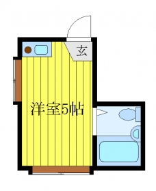 リンリン十条の間取り図