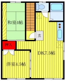 リバーハイツ大澤の間取り図