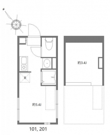 コラゾンの間取り図
