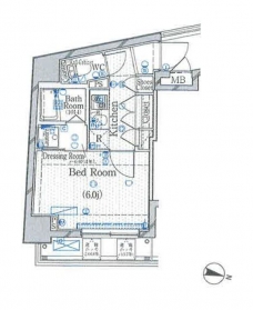 ル・リオン池袋の間取り図