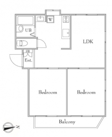 REZET戸田公園の間取り図