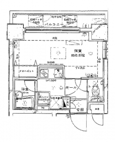 グランフォース早稲田の間取り図