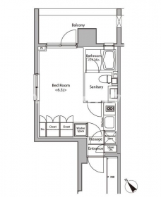 カスタリア大塚の間取り図