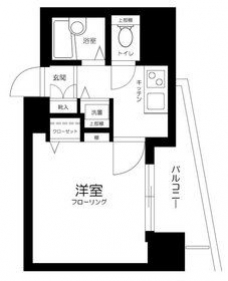 スカイコート池袋第７の間取り図