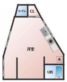 第二アルプスハイツの間取り図