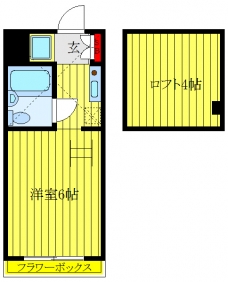 ノーブルイズミの間取り図
