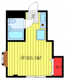 エスパスコンフォルターブルの間取り図
