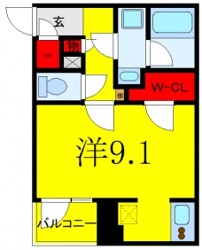RELUXIA東武練馬の間取り図