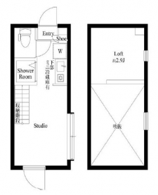 ハーモニーテラス豊島Ⅶの間取り図