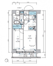 メインステージ板橋志村Ⅲの間取り図