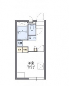 レオパレス輝の間取り図