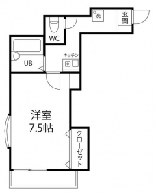 エイブハウスの間取り図
