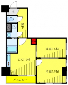 セイコーガーデン?大塚の間取り図