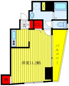 ラ・ポルトの間取り図
