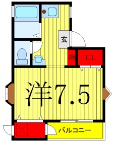 K・T本郷の間取り図