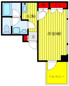 小宮ビルの間取り図