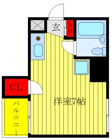 日神パレス板橋本町第３の間取り図