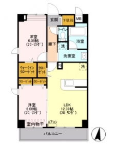 パークレジデンスの間取り図