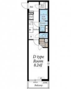 リブリ・中浦和Ⅱの間取り図