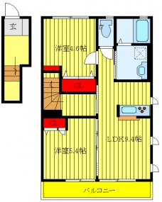 severの間取り図