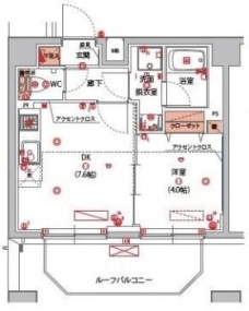 ハーモニーレジデンス山手サウス大塚の間取り図
