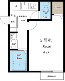 セレーノ鳩ケ谷の間取り図