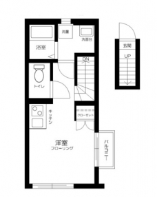 カーサ西巣鴨の間取り図