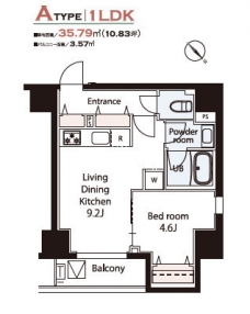 Weave Base -Asukayama Park 飛鳥山公園の間取り図