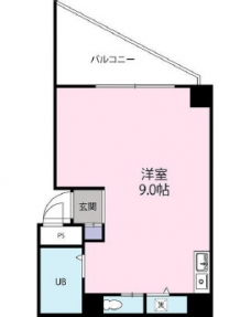 ＫＳビル南浦和の間取り図