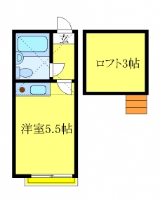 プラザ・ドゥ・モーリスA棟の間取り図