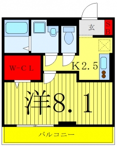 プルメリアの間取り図