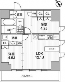 nido SUGAMOの間取り図