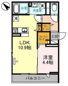 arc-en-cielの間取り図