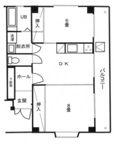 アークシティの間取り図