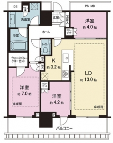 THE TOWER JUJOの間取り図