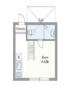 Grand Studio新都心の間取り図