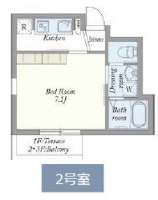 RIS壱番館の間取り図